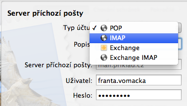 zvolte IMAP místo POP3