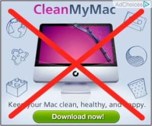 Vyhněte se aplikacím MacKeeper a CleanMyMac.